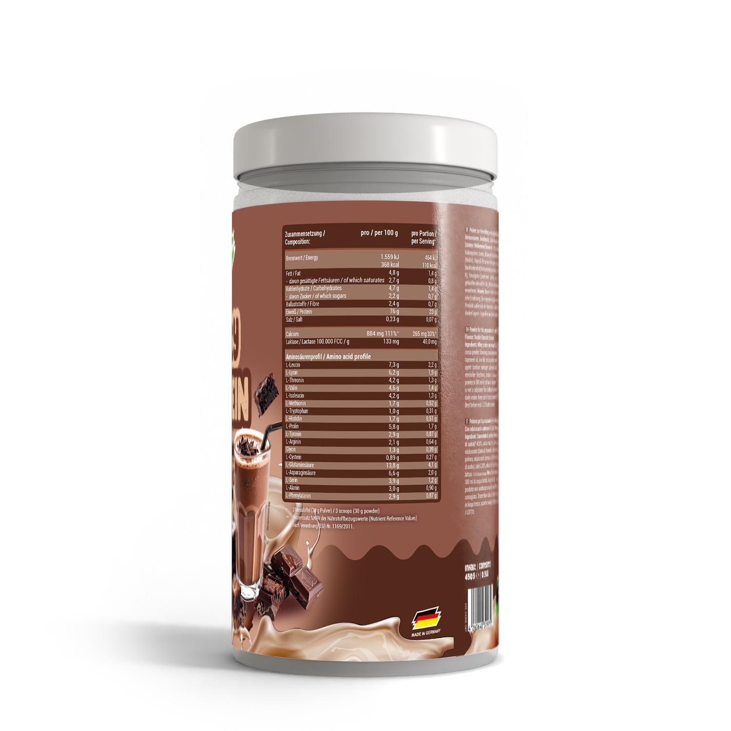 ZEC+ TASTY PROTEIN Double Chocolate Brownie