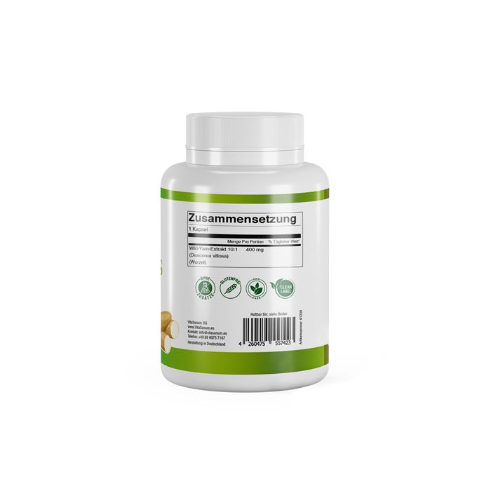 VitaSanum® - Wild Yams 400 mg 100 St Kapseln