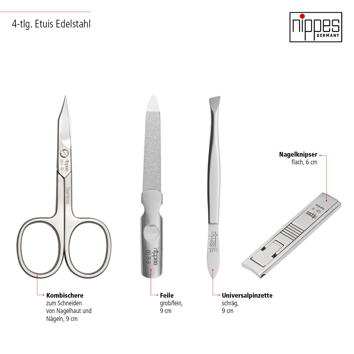 nippes Solingen  Manikür-Etui LOCKS