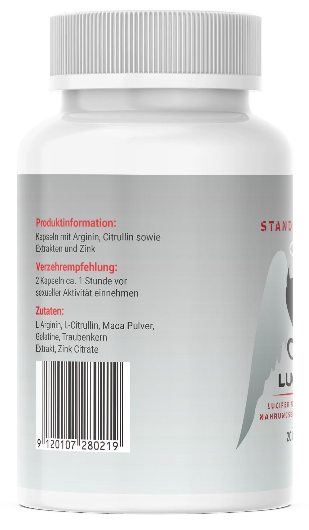 Saint Nutrition® | Lucifer Premium | Potenz Tabletten | Testosteron Booster