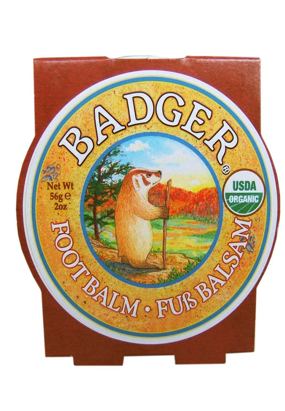 Badger Fußbalsam, 56g. Zertifiziert Bio.
