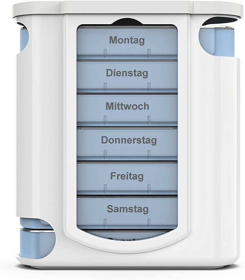 Haro Pillenbox - Weiß - einfacher Wochendosiere