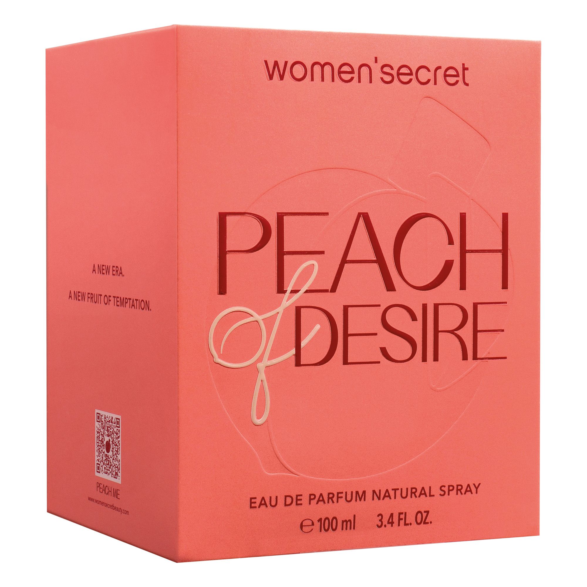 women'secret Peach of Desire Eau de Parfum Damenparfum Spray Fruchtig Floral Vanille Pfirsich