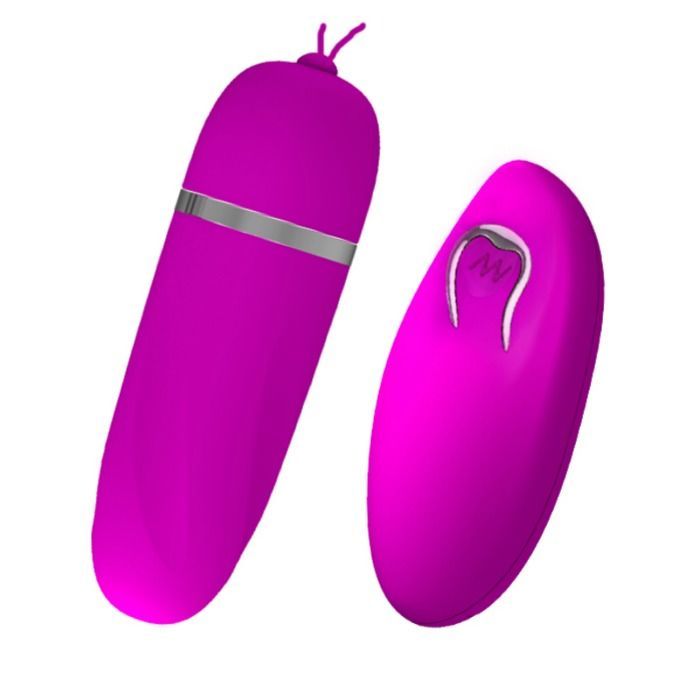 Pinkfarbenes, ovales Produkt mit silberner Linie und Schnur. Daneben ein ovales Produkt mit silberner Form.