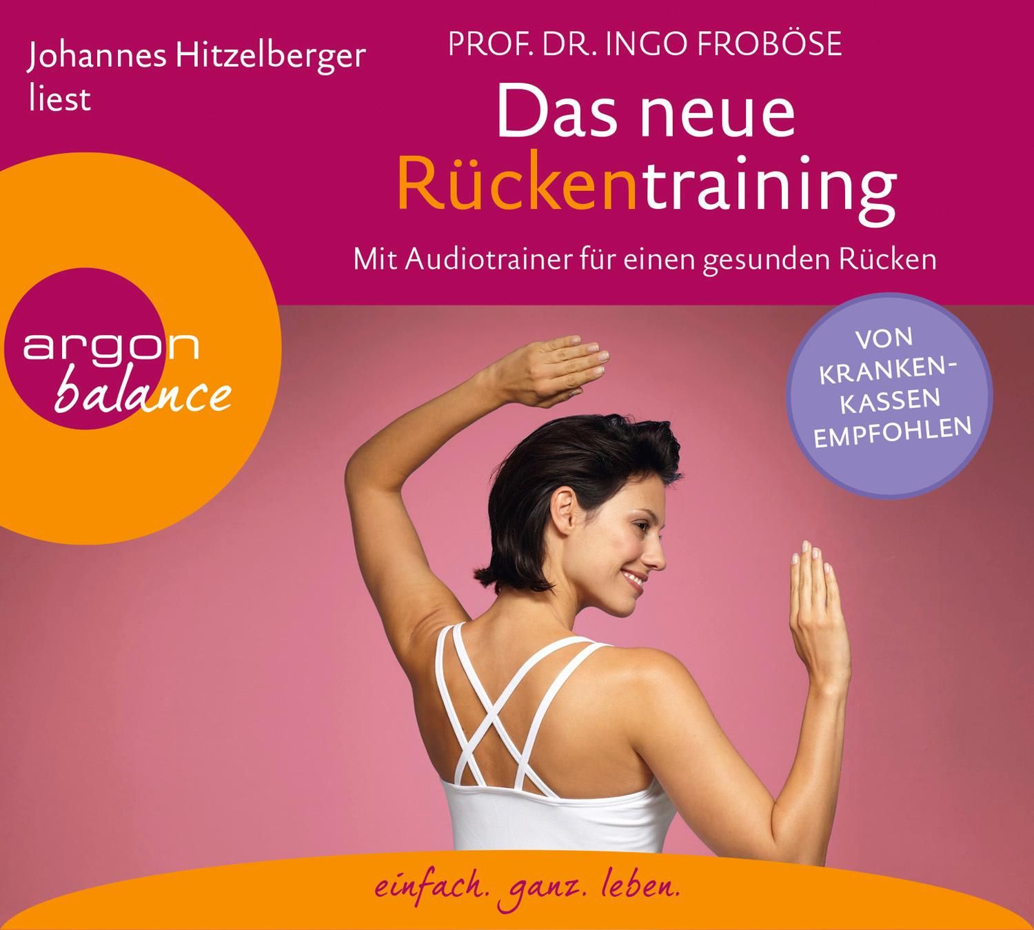Das neue Rückentraining Mit Audiotrainer für einen gesunden Rücken