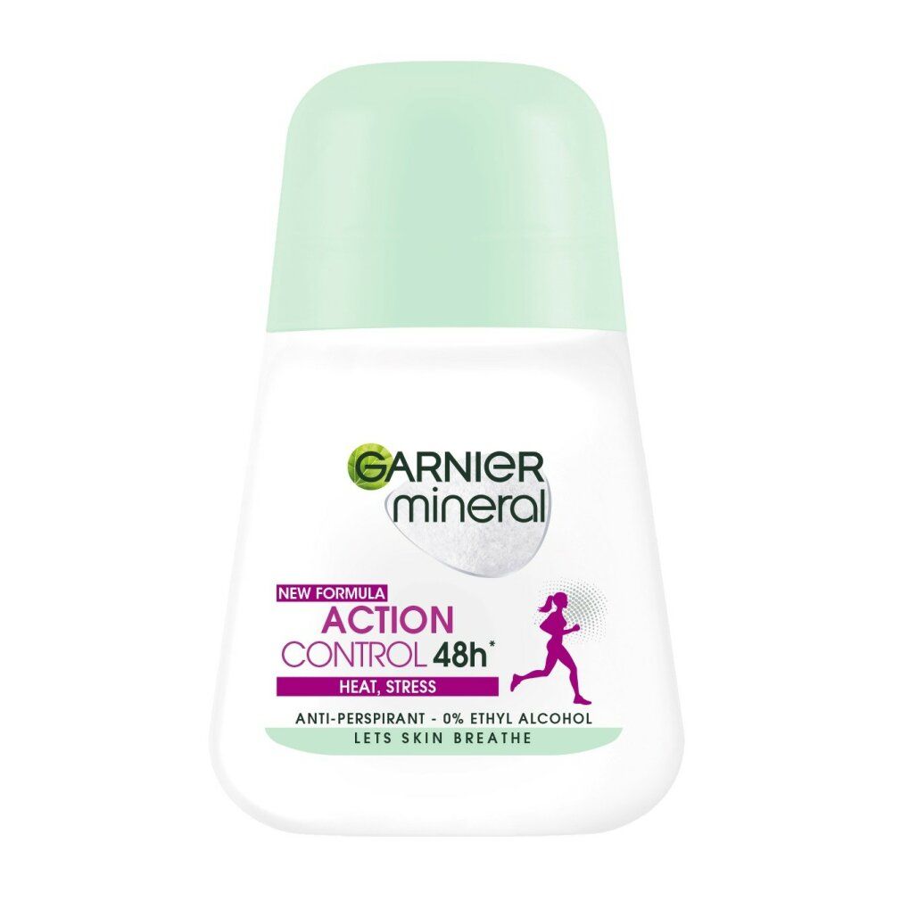 Garnier Mineral Roll-on Deodorant Action Control 48h - Hitze, Stress