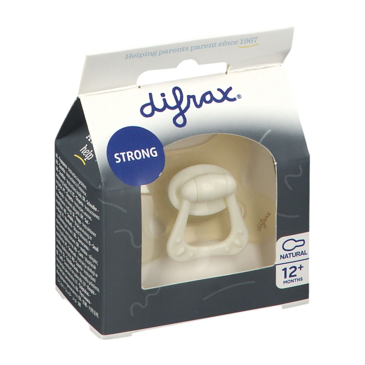 difrax® Schnuller Natural 12+ Monate
