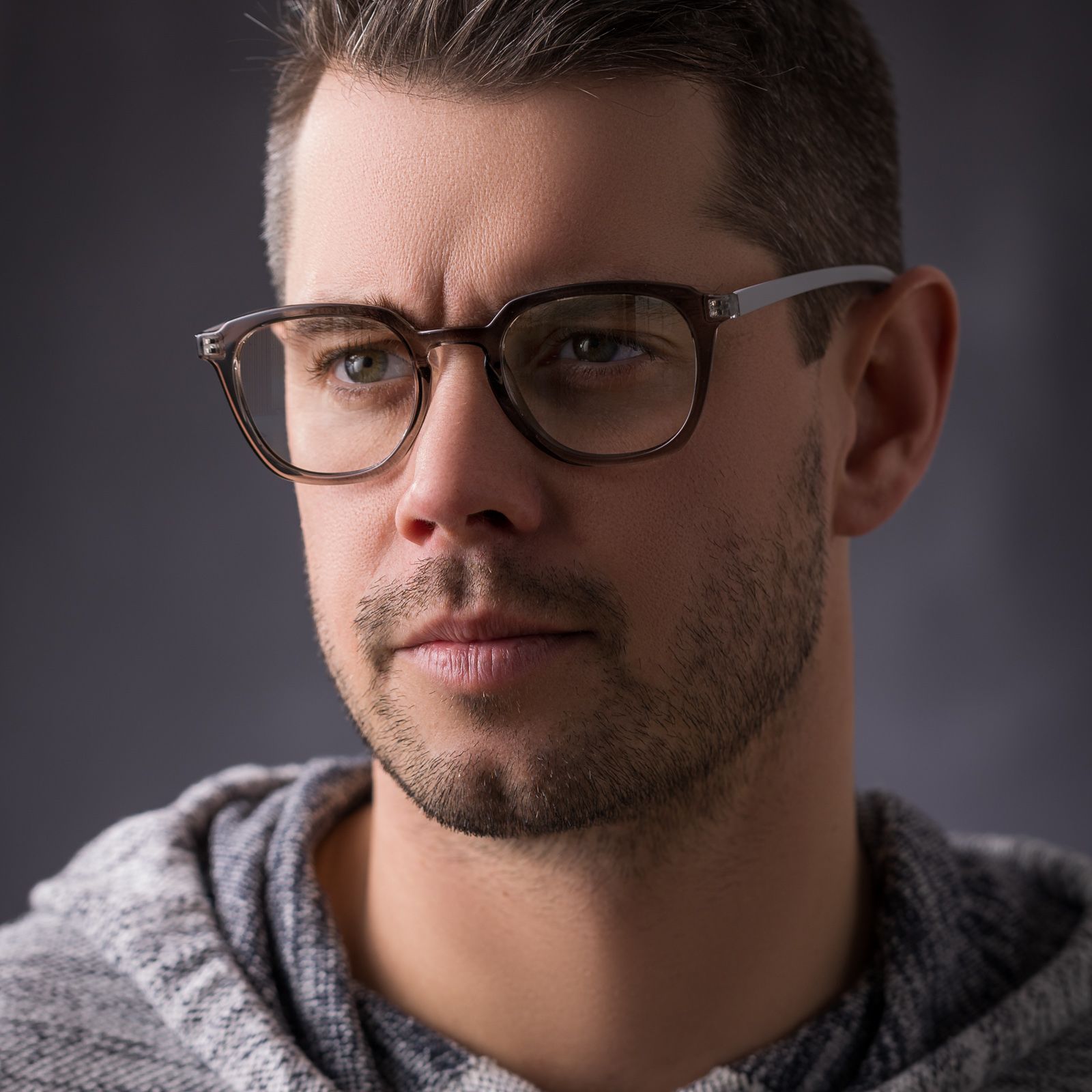 HYPREADER Blaulichtfilterlesebrille Orion Stärke +3.00