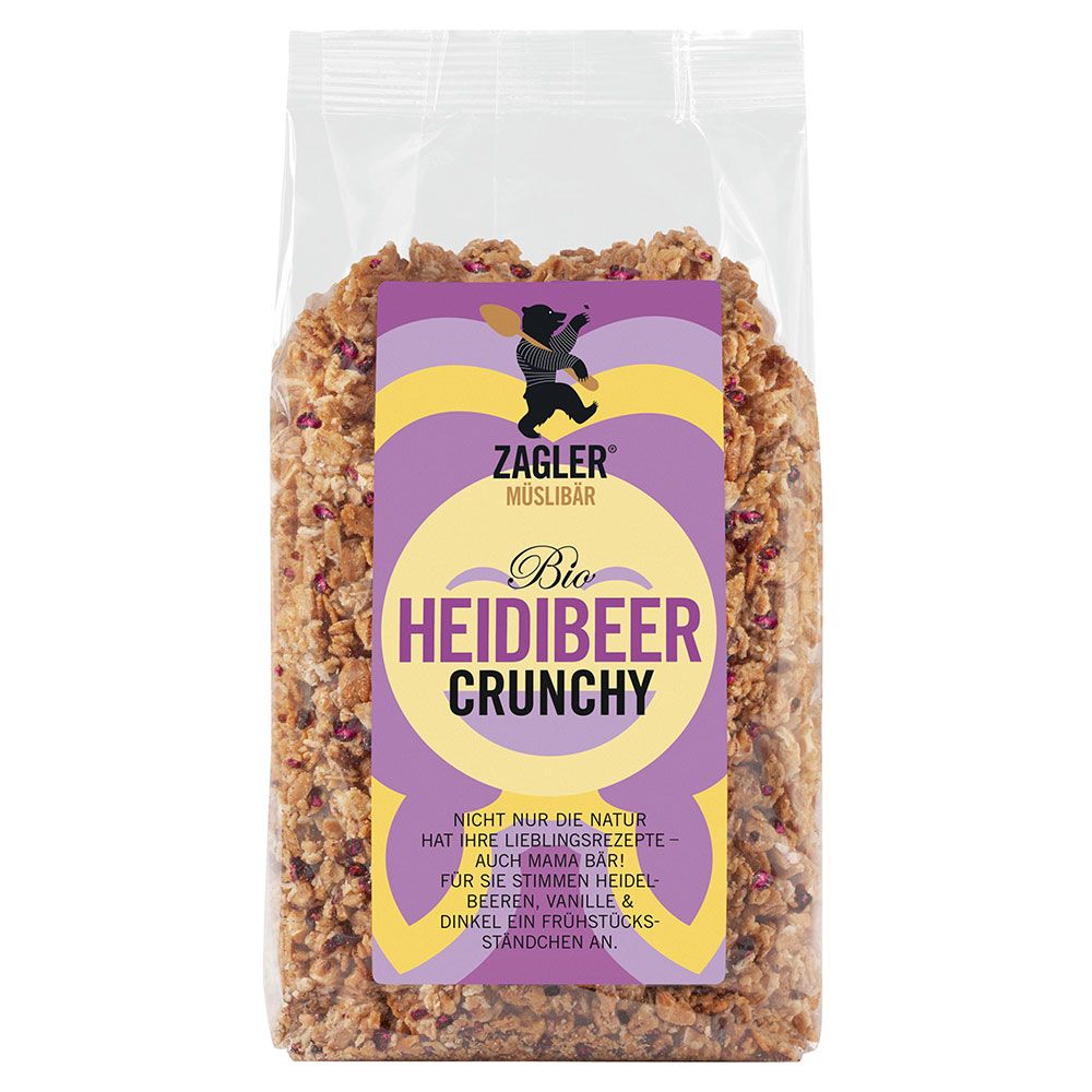 Zagler Bio Heidelbeeren Crunchy Müsli 500 g