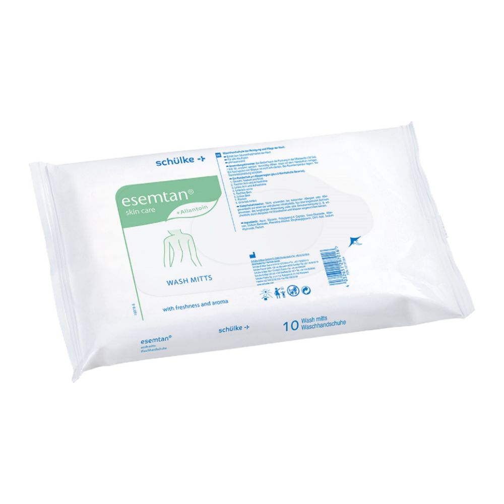 Esemtan Waschhandschuhe 10 St Handschuhe