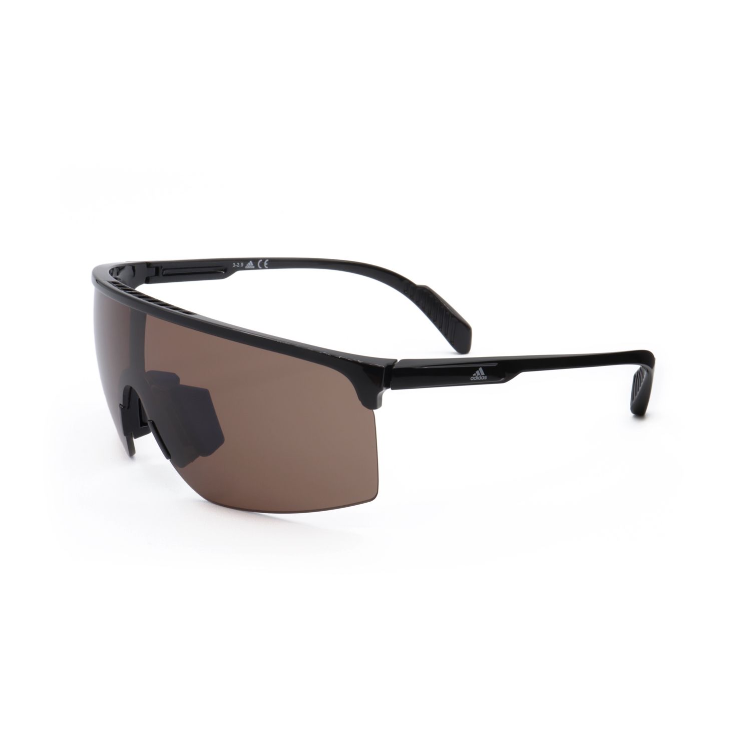 Adidas occhiali da sole uomo SP0005 black brown