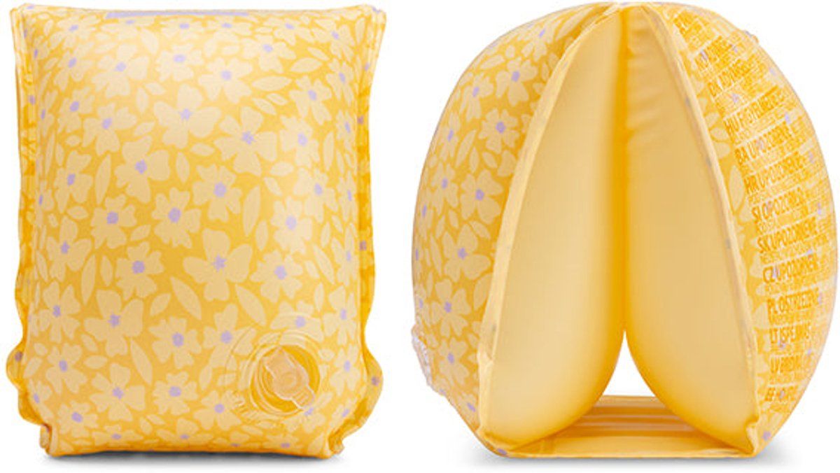 Swim Essentials Schwimmflügel 0-2 Jahre Yellow Flowers