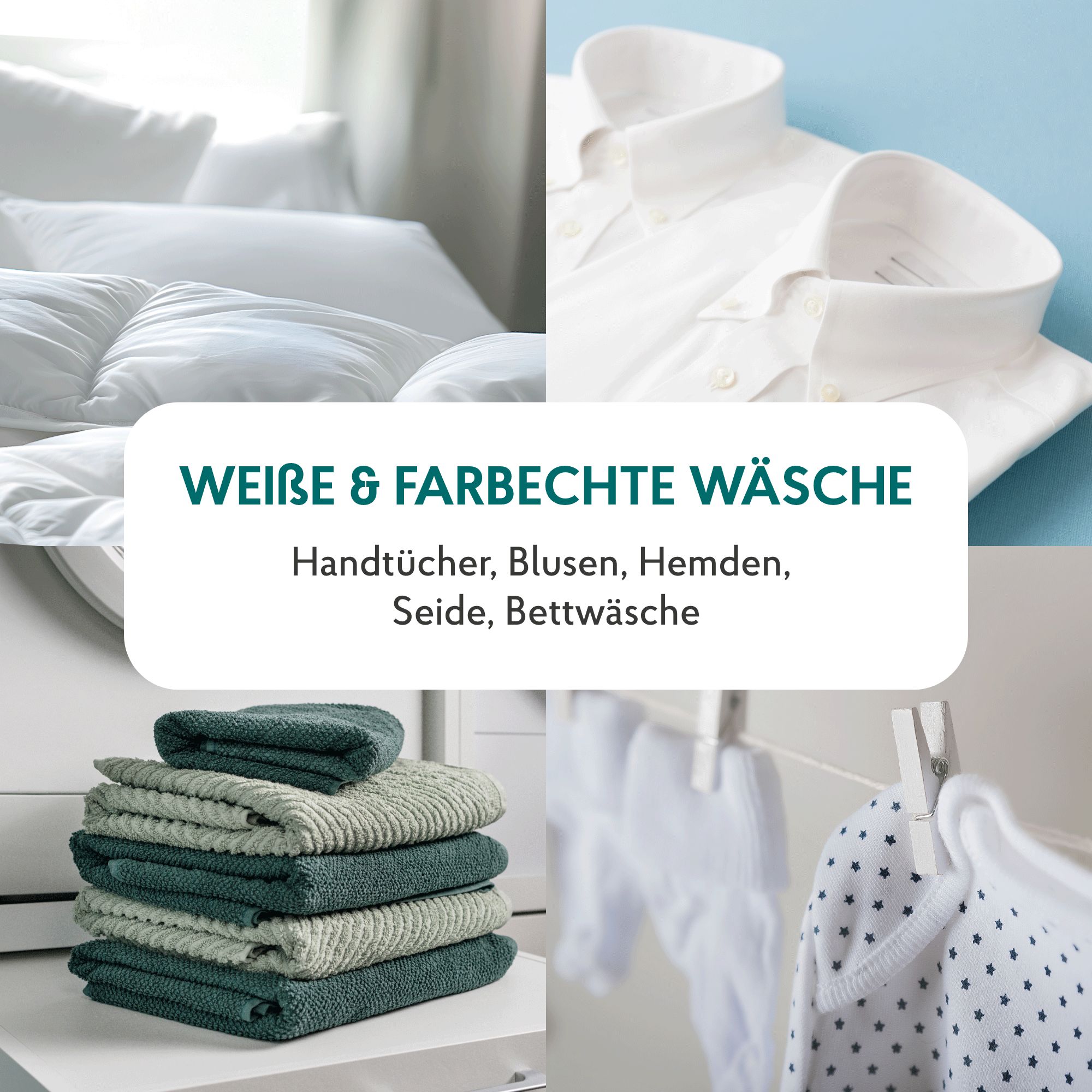 HAKA Vollwaschmittel Flüssig für weiße und farbechte Wäsche