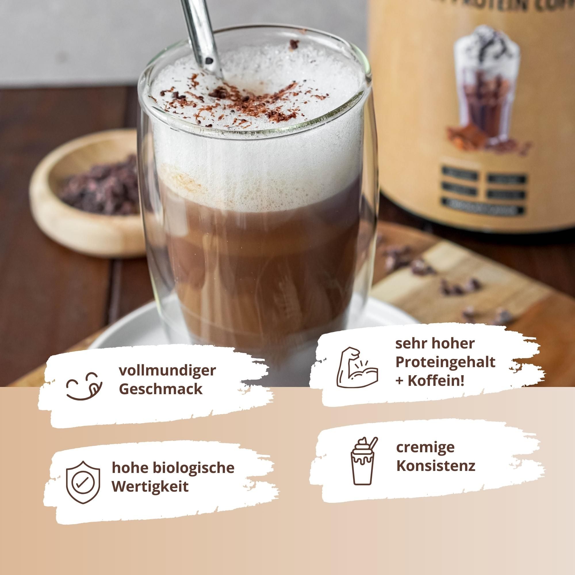 nutri+ Protein Kaffee Pulver - Vheypresso Vegan 1600 g