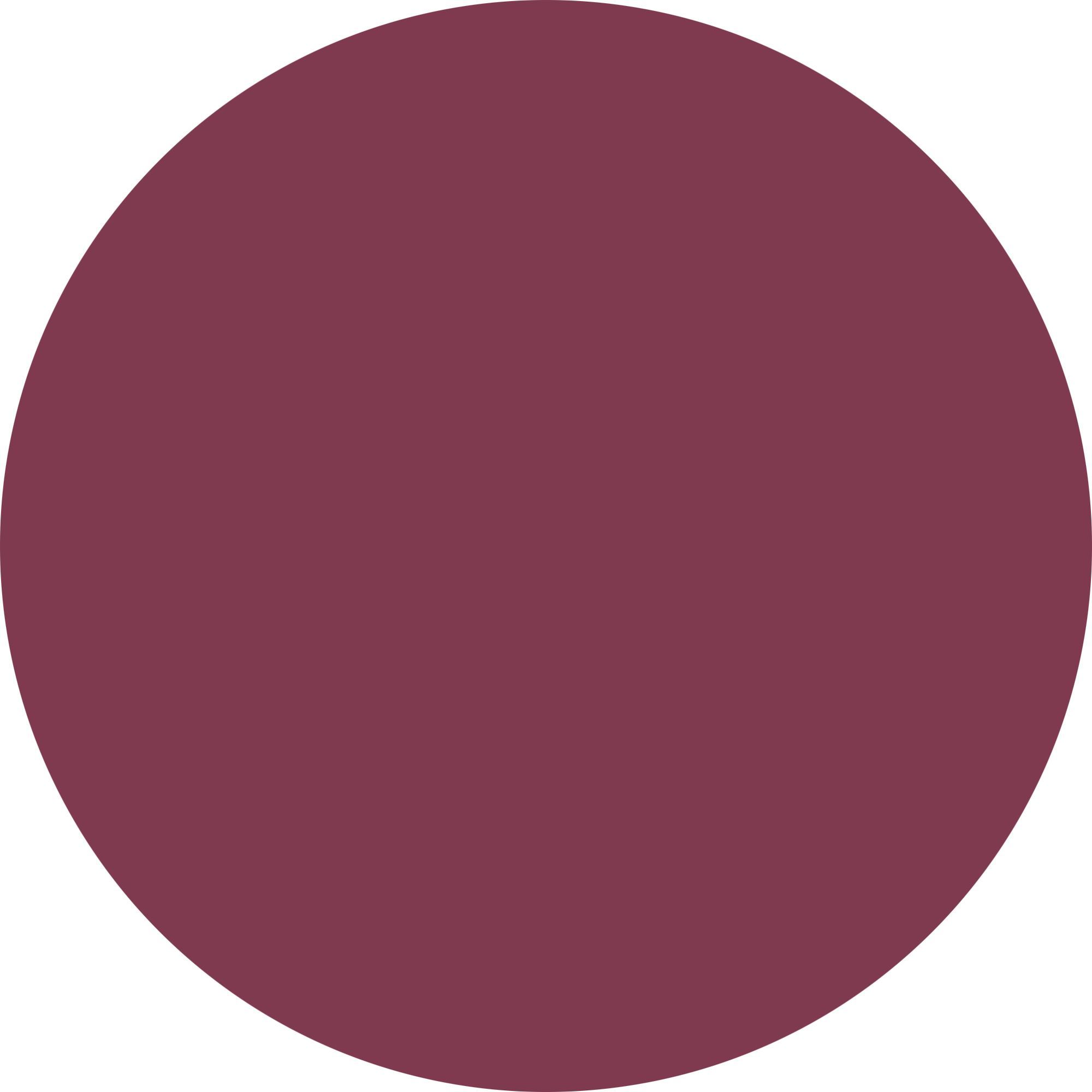 Macchia di colore circolare, color vino.