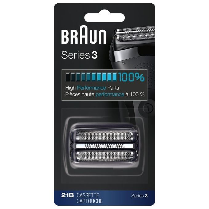 Braun - Ersatzscherkopf "Kombipack 21B" in Schwarz