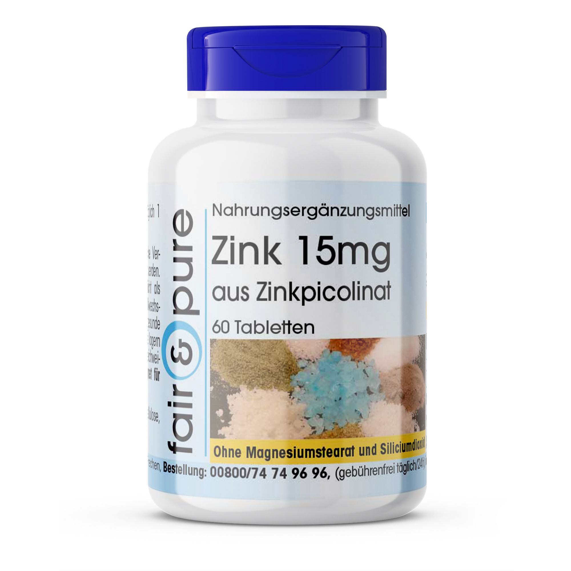 Zink 15 mg aus Zinkpicolinat Tabletten 60 St