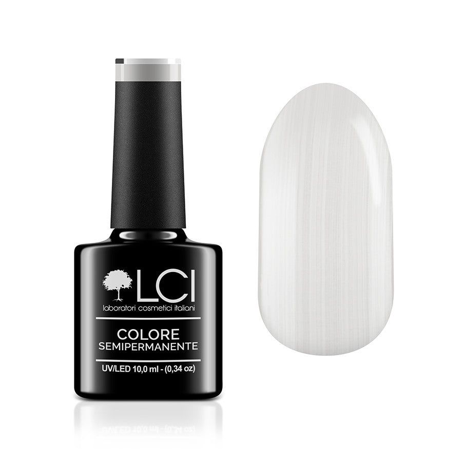 LCI Cosmetics - Smalto Semipermanente LCI - Perle Blanche Bianco Perlato