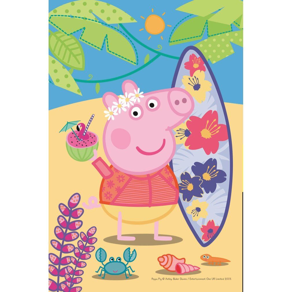 trefl Puzzle Peppa Pig: On the Beach 54 Stück