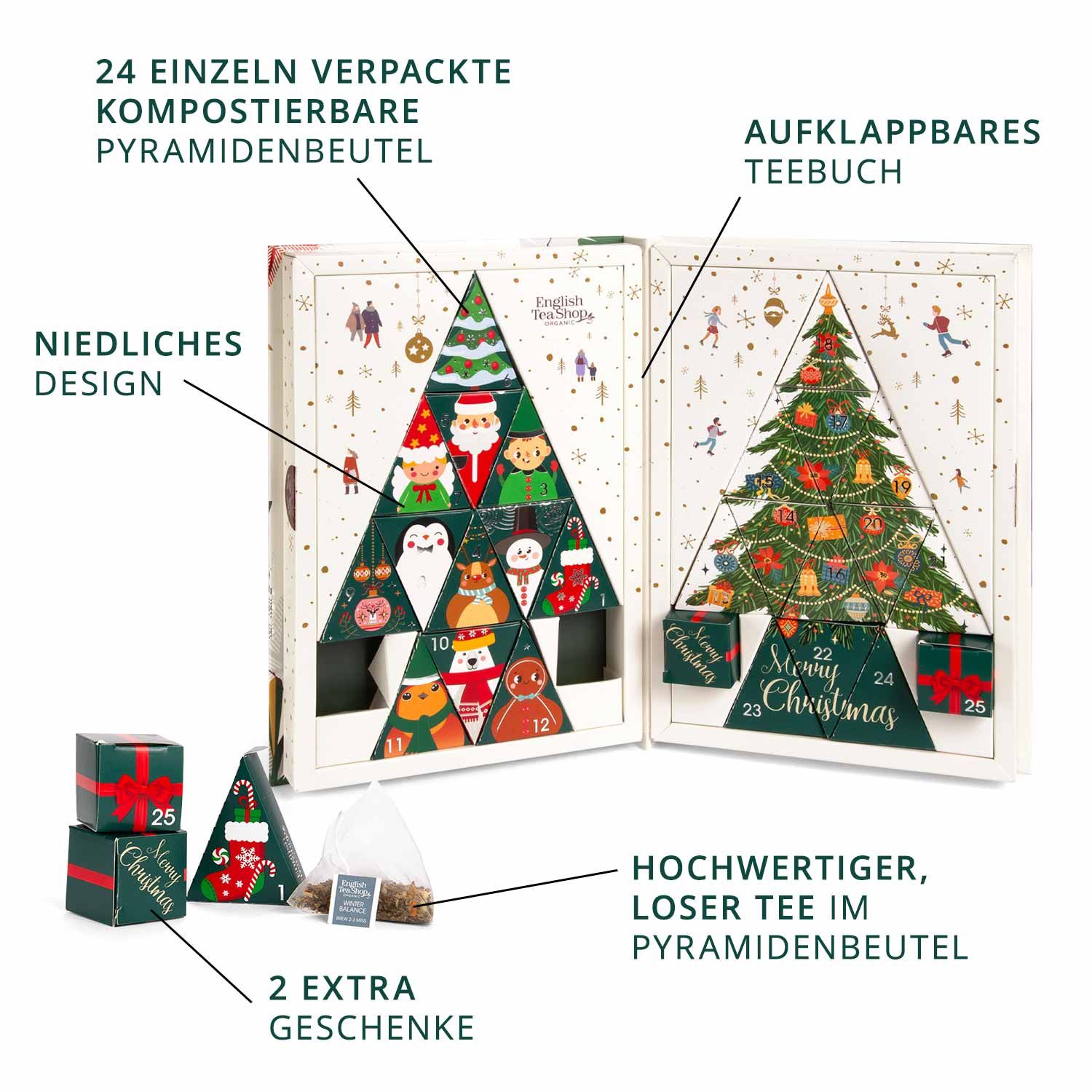 ETS - Adventskalender Teebuch bio
