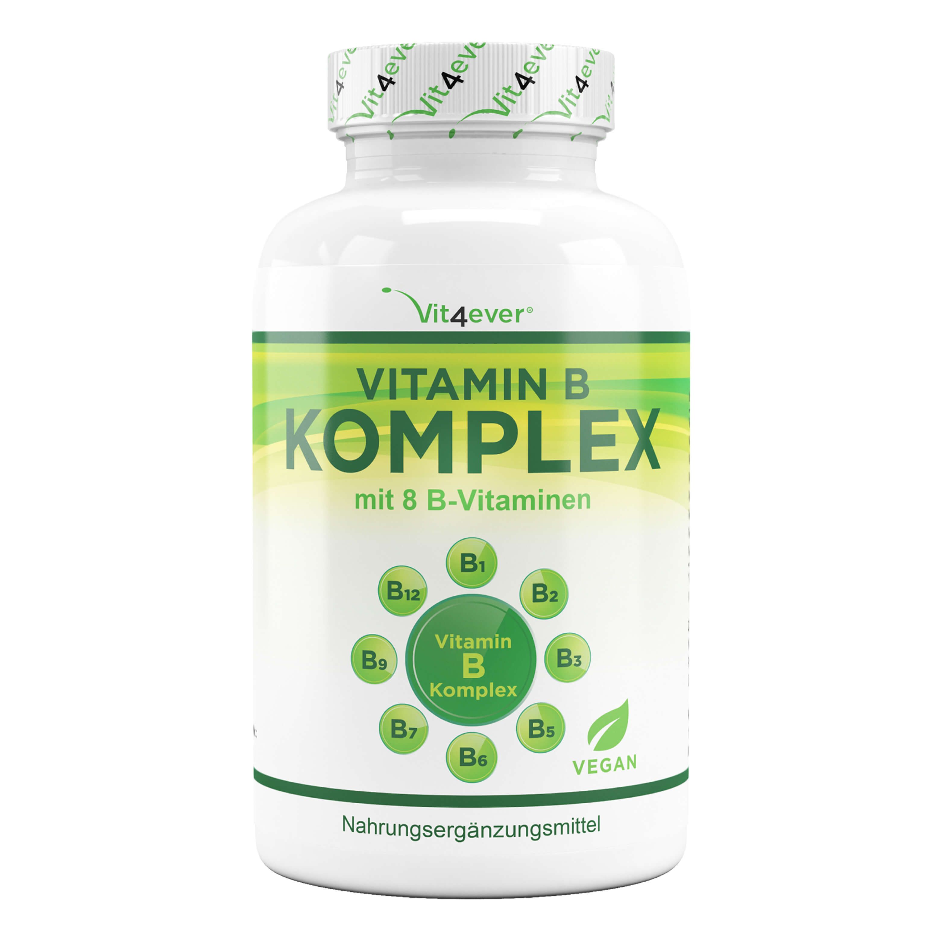 vit4ever Vitamin B Komplex - 8 B-Vitamine