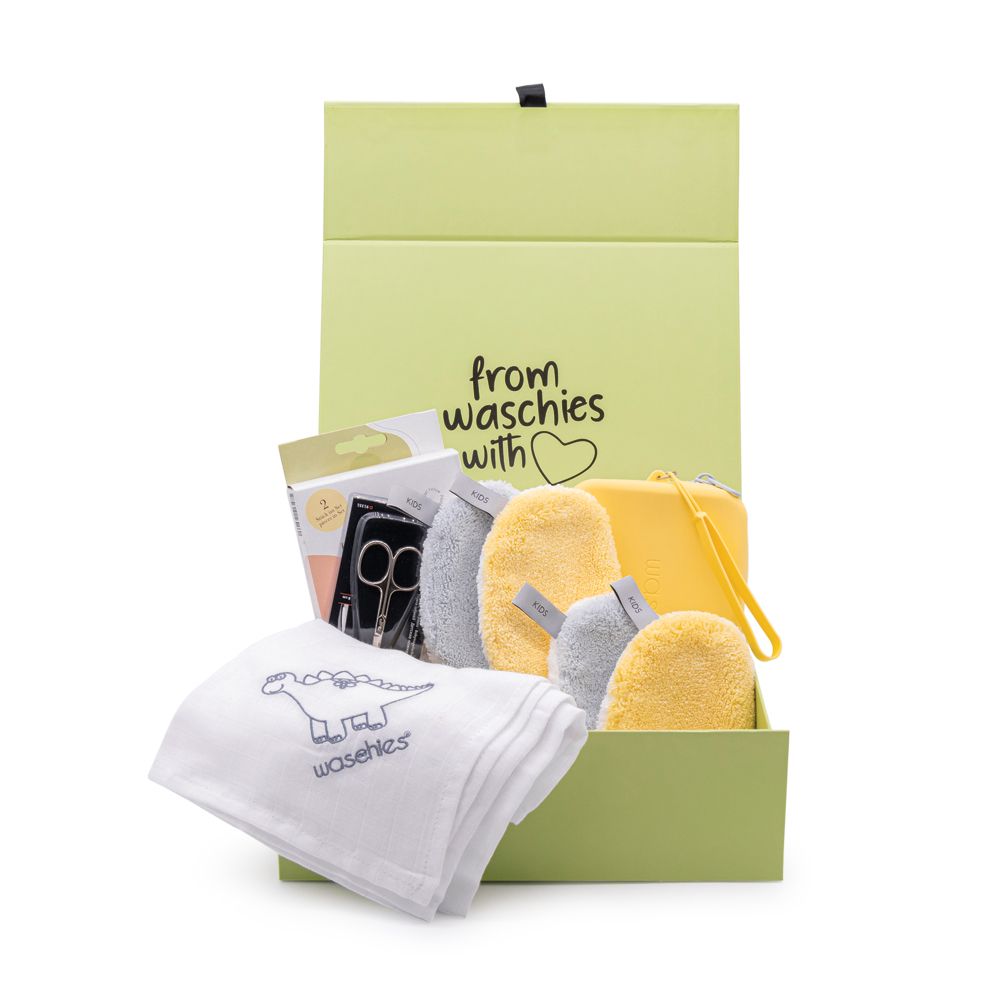waschies New Born Box 'Pastel' 7 St Set