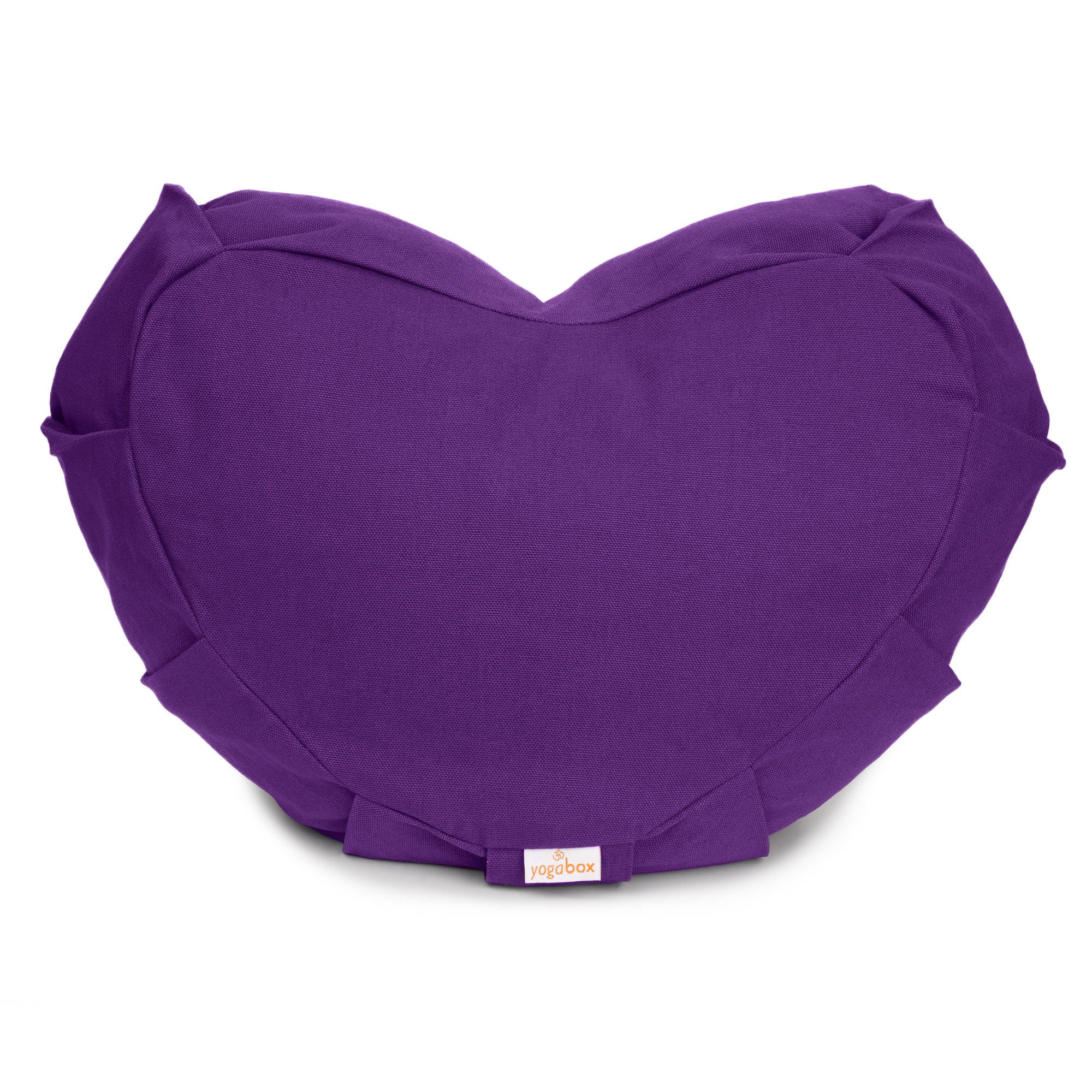 yogabox Meditationskissen Zafu ZEN Halbmond Basic mit ZIP - lila 42 x 15,0 cm 1 St