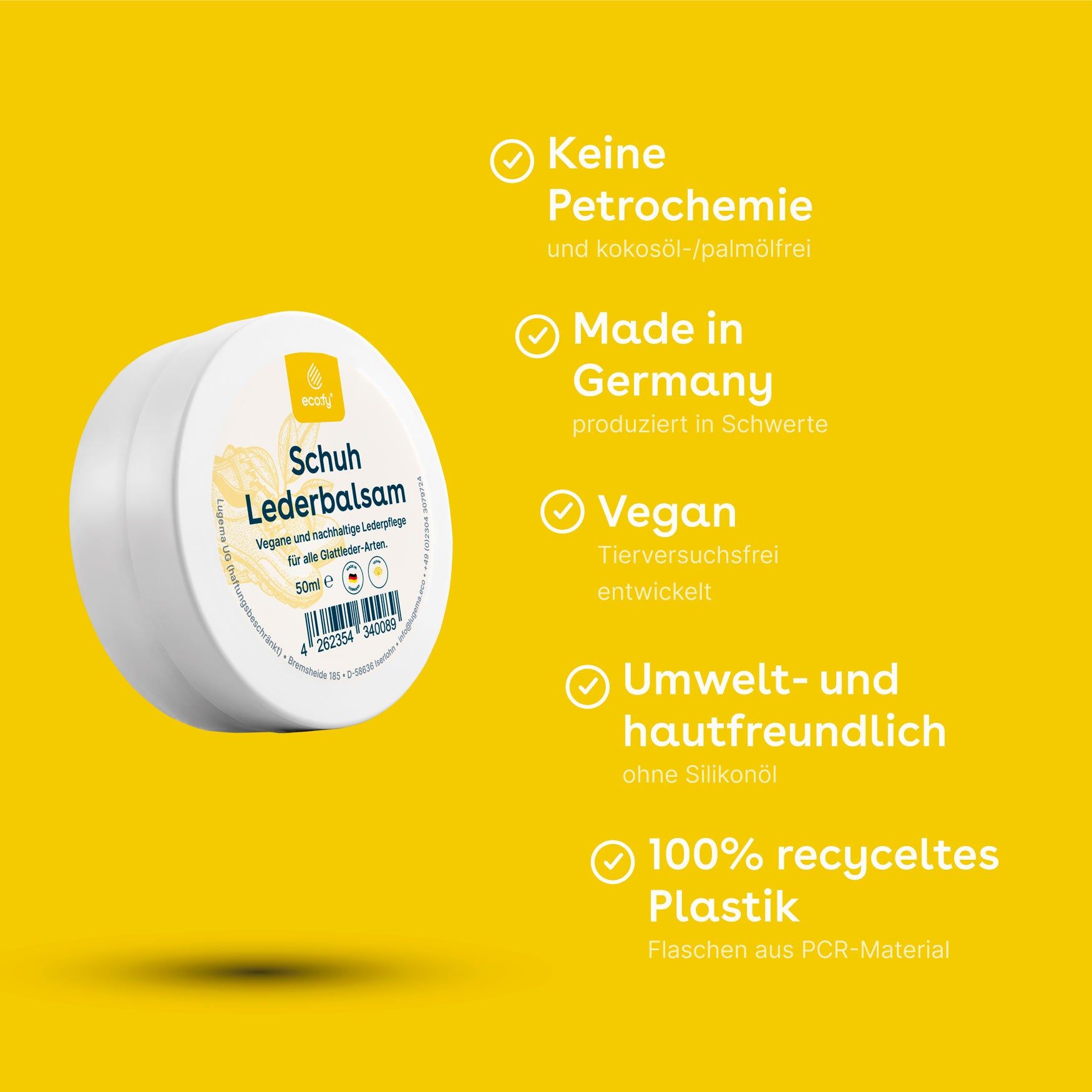 eco:fy Veganes Schuh-Lederbalsam