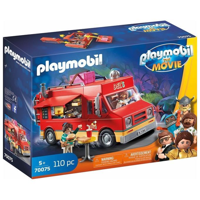 Playmobil The Movie Del's Food Truck