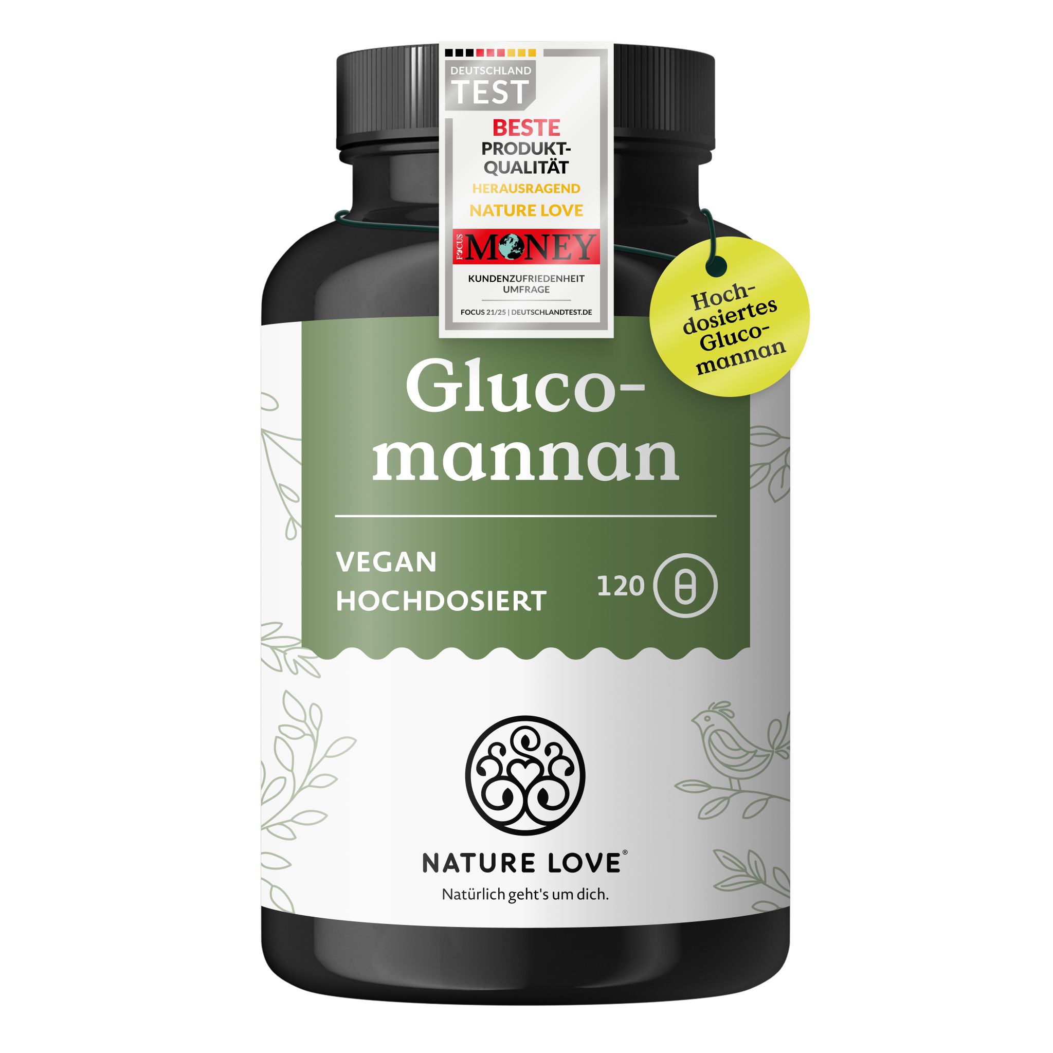 NATURE LOVE® Glucomannano dalla radice di konjac