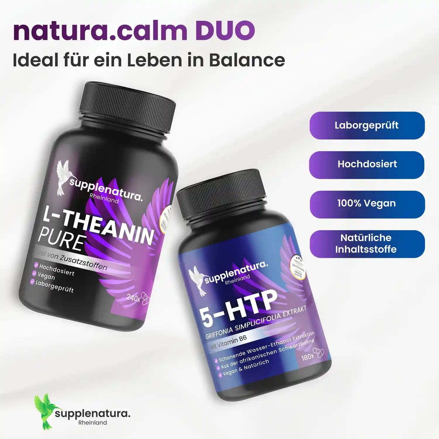 supplenatura Rheinland® - L-Theanin Kapseln