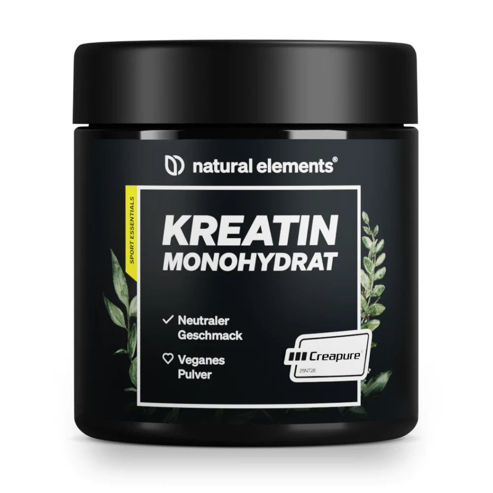 natural elements Kreatin Monohydrat Pulver – Creapure®