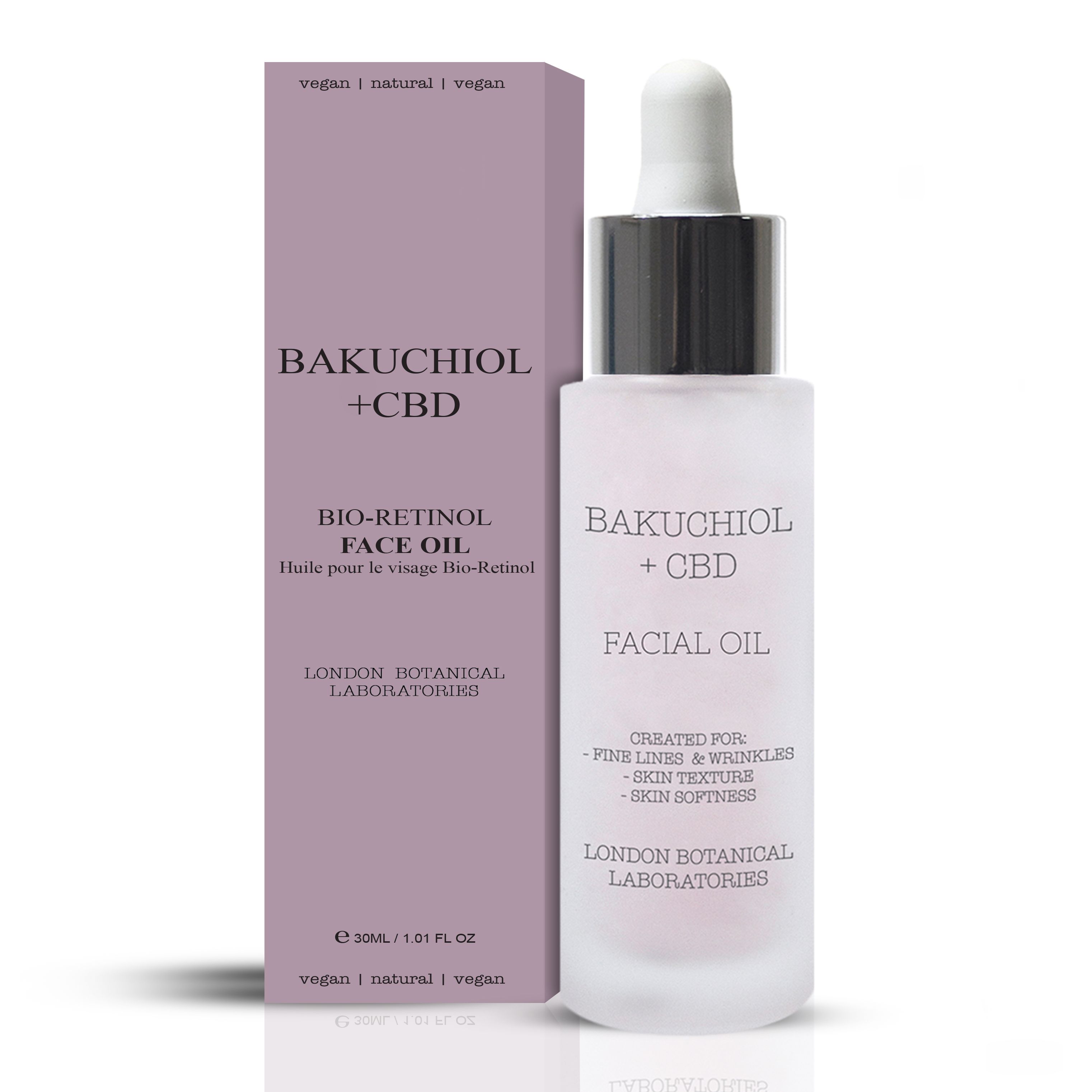 London Botanical Laboratories Bakuchiol + CBD Gesichtsöl 30 ml
