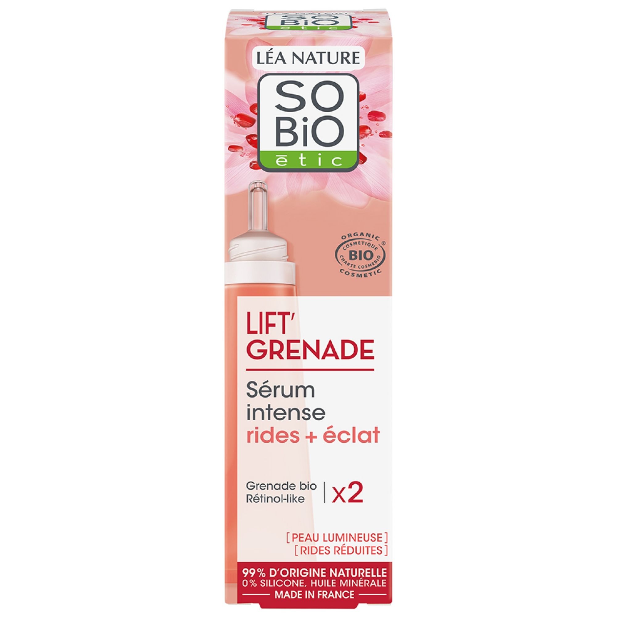 Léa Nature SO BIO étic Lift'Grenade Intensive Serum Falten + Bio Glow 14,3x4x4 cm