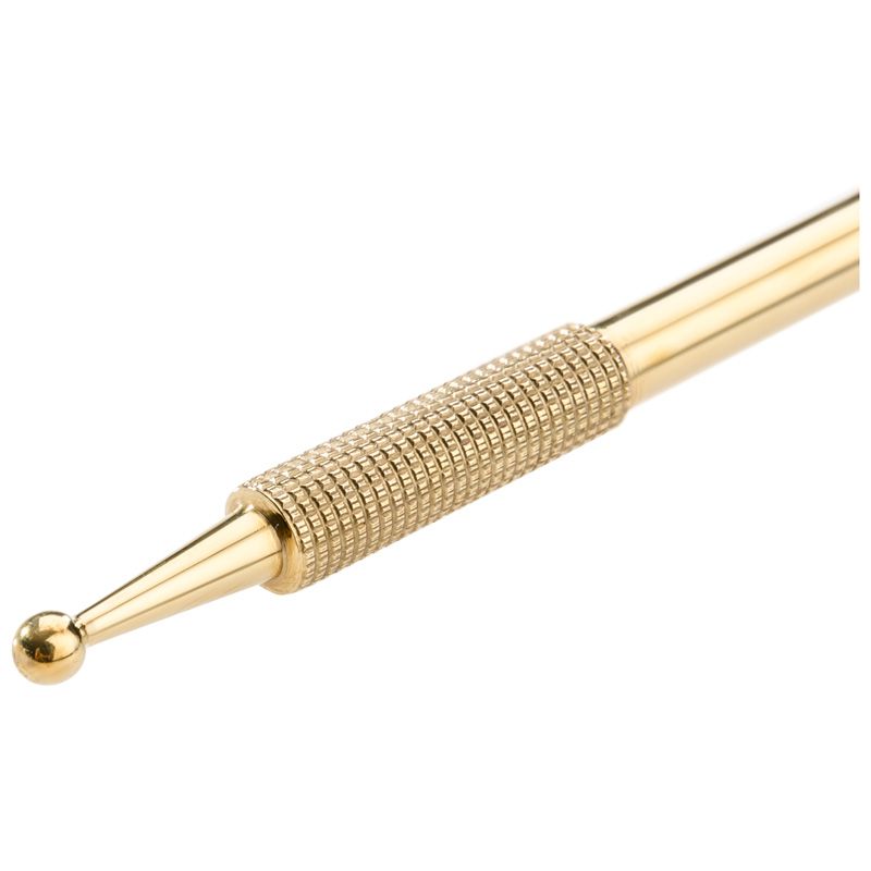 REMOS Akupressurstift, 10 cm, Messing, Ø 1.5 / 3.5 mm