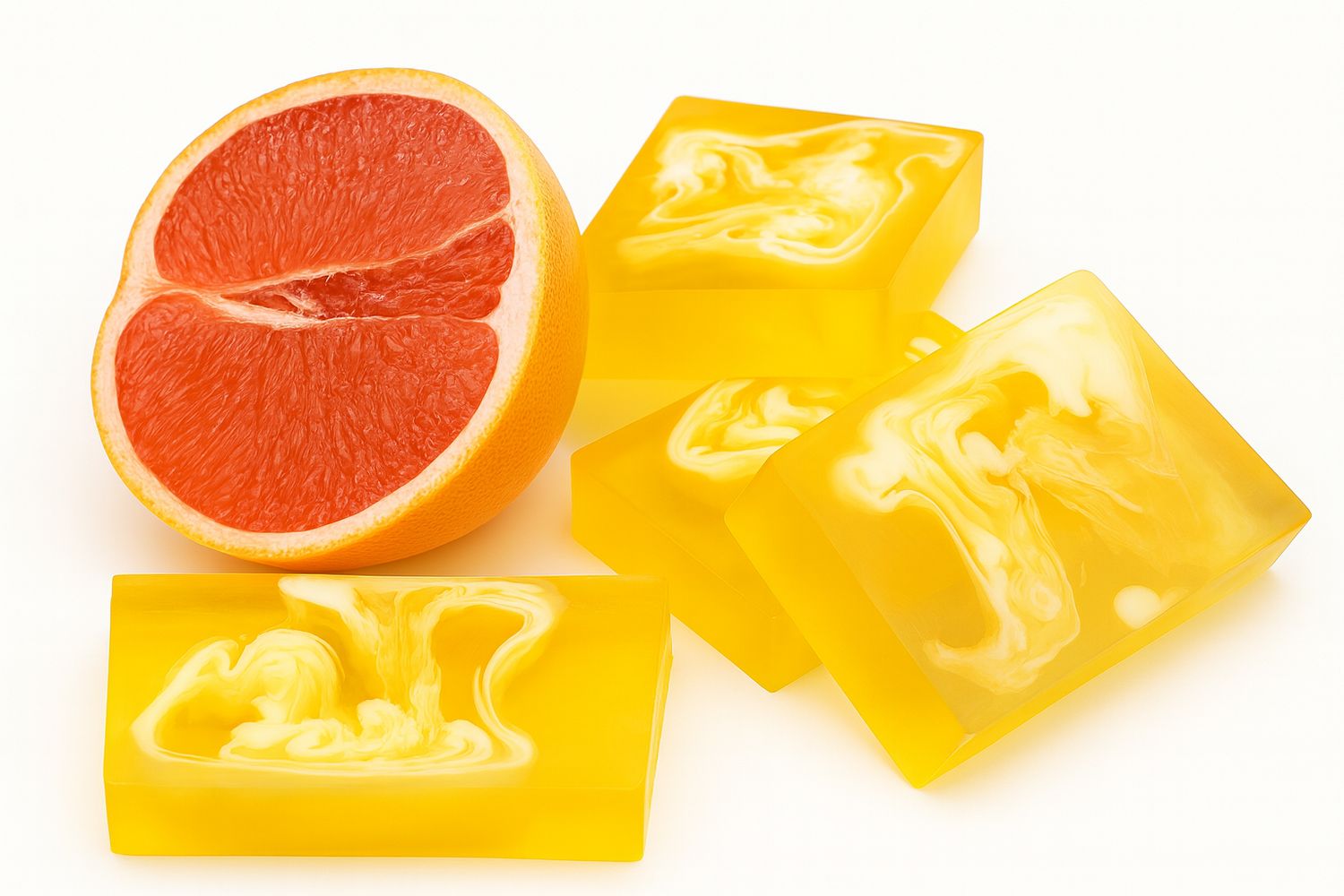 Nesbel Seife Grapefruit – spritzig & frisch | Glycerin Ziegenmilch 100 g