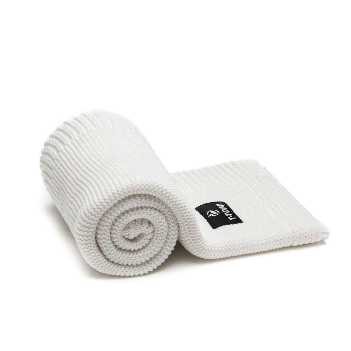 T-Tomi Gestrickte Decke White waves 1 St