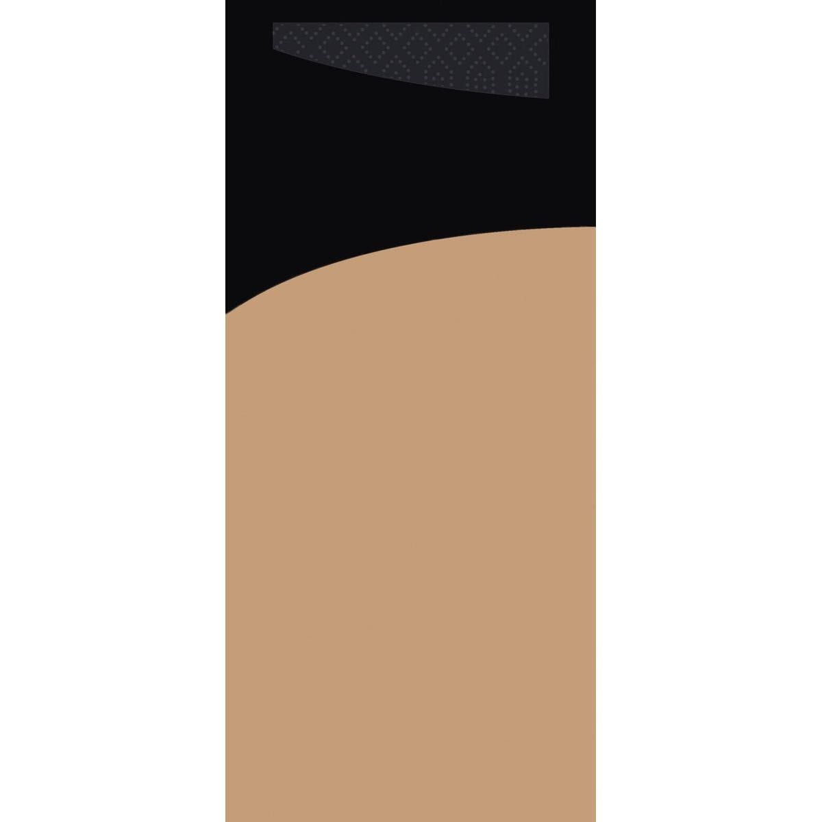 Sacchetto eco brown Servietten schwarz 100 St Tücher