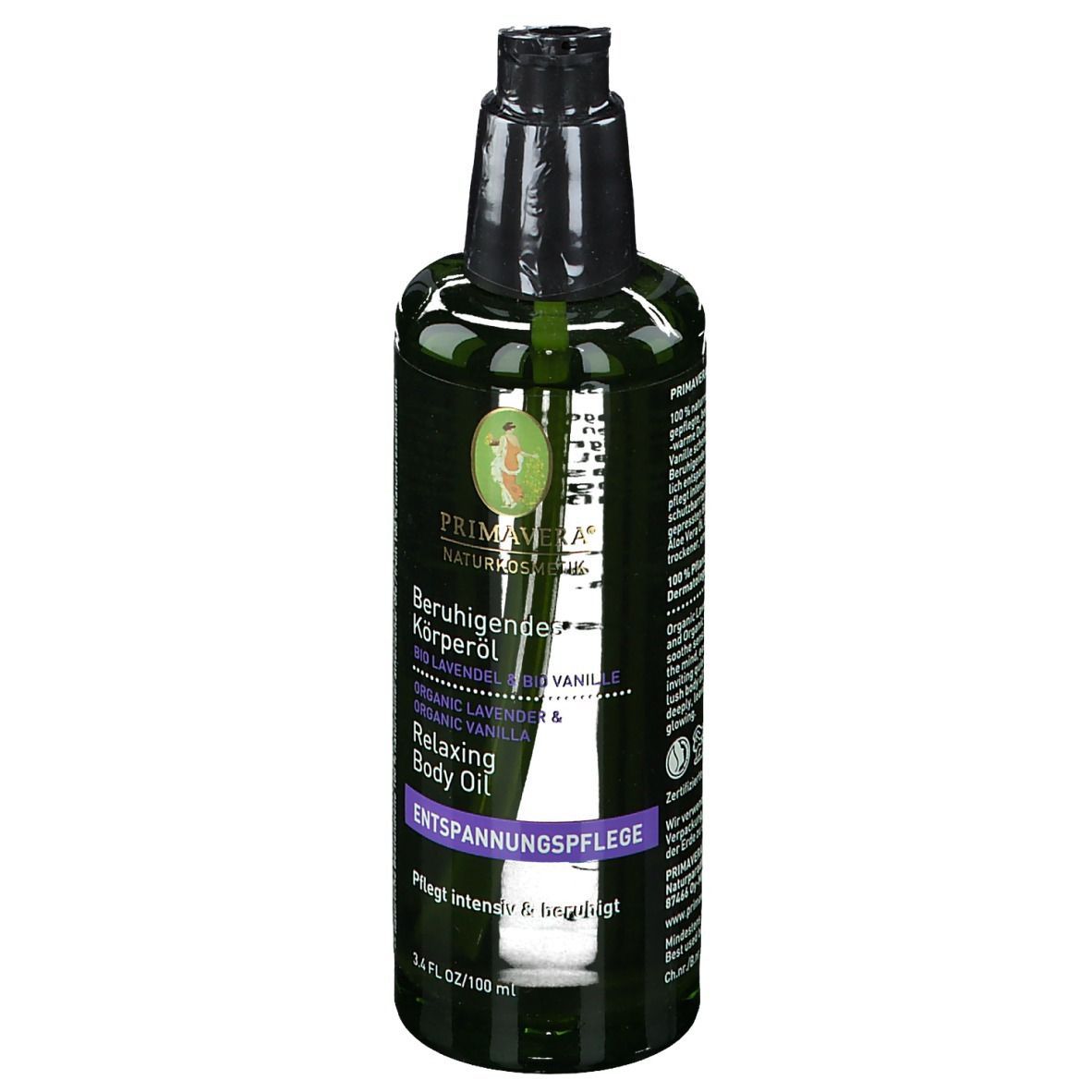 PRIMAVERA® Beruhigendes Körperöl Lavendel-Vanille