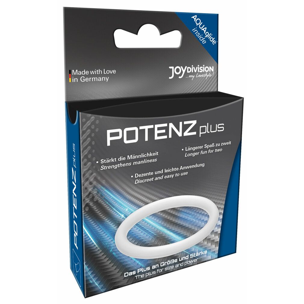 JOYDIVISION POTENZplus Penisring transp. L