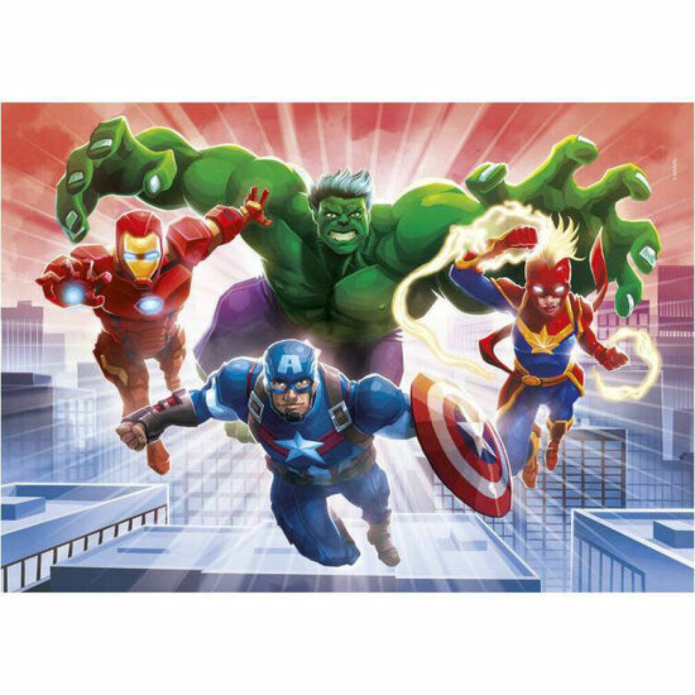 Marvel Avengers Leuchtendes Puzzle 104tlg.