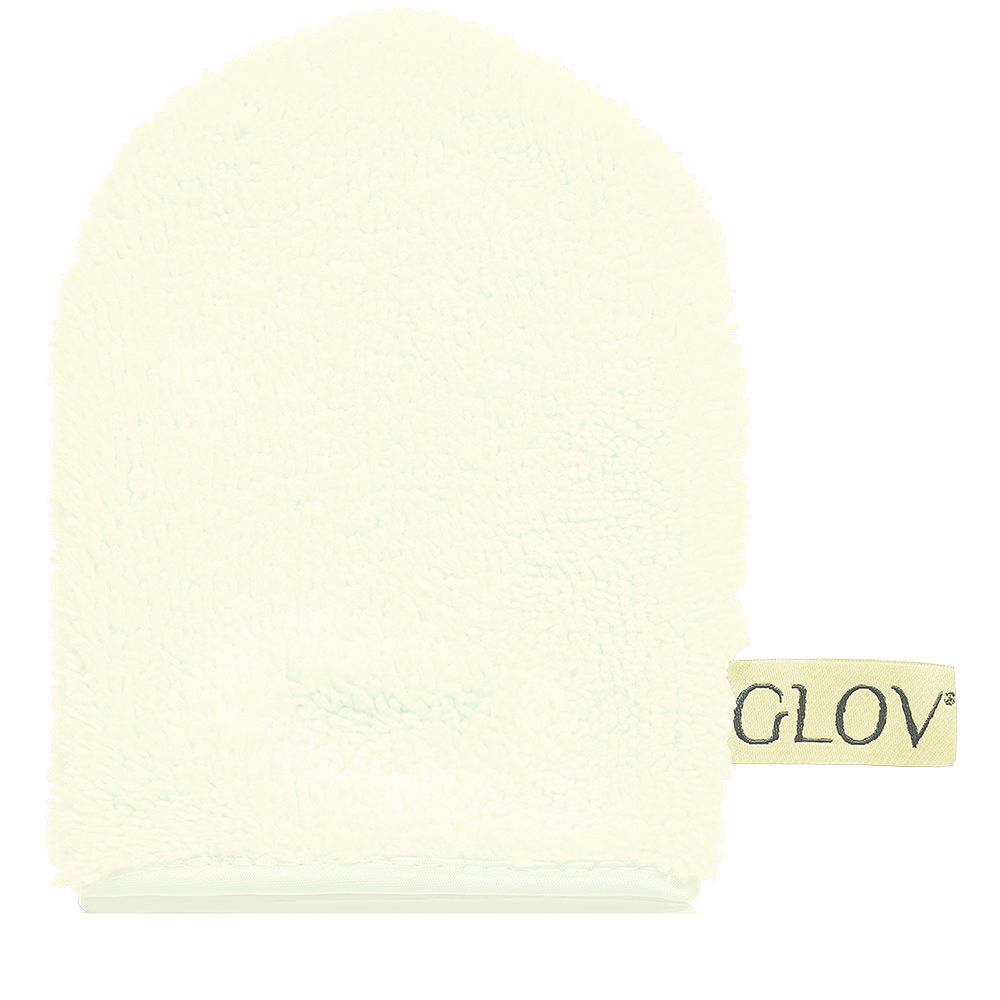 GLOV Iconic Mitt - Makeup Remover and Cleansing Mitt Ivory