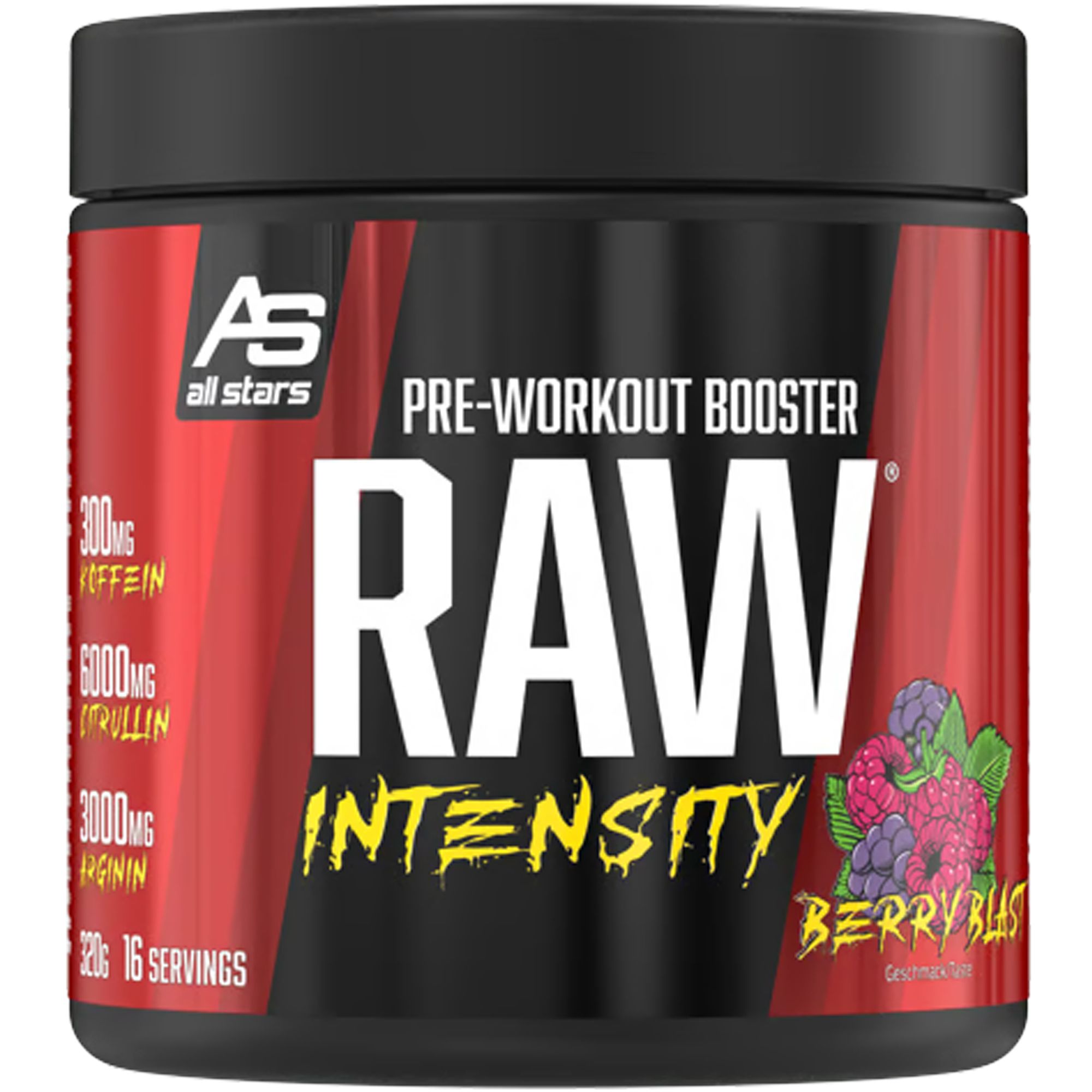 ALL STARS Raw Intensity Pre-Workout Booster
