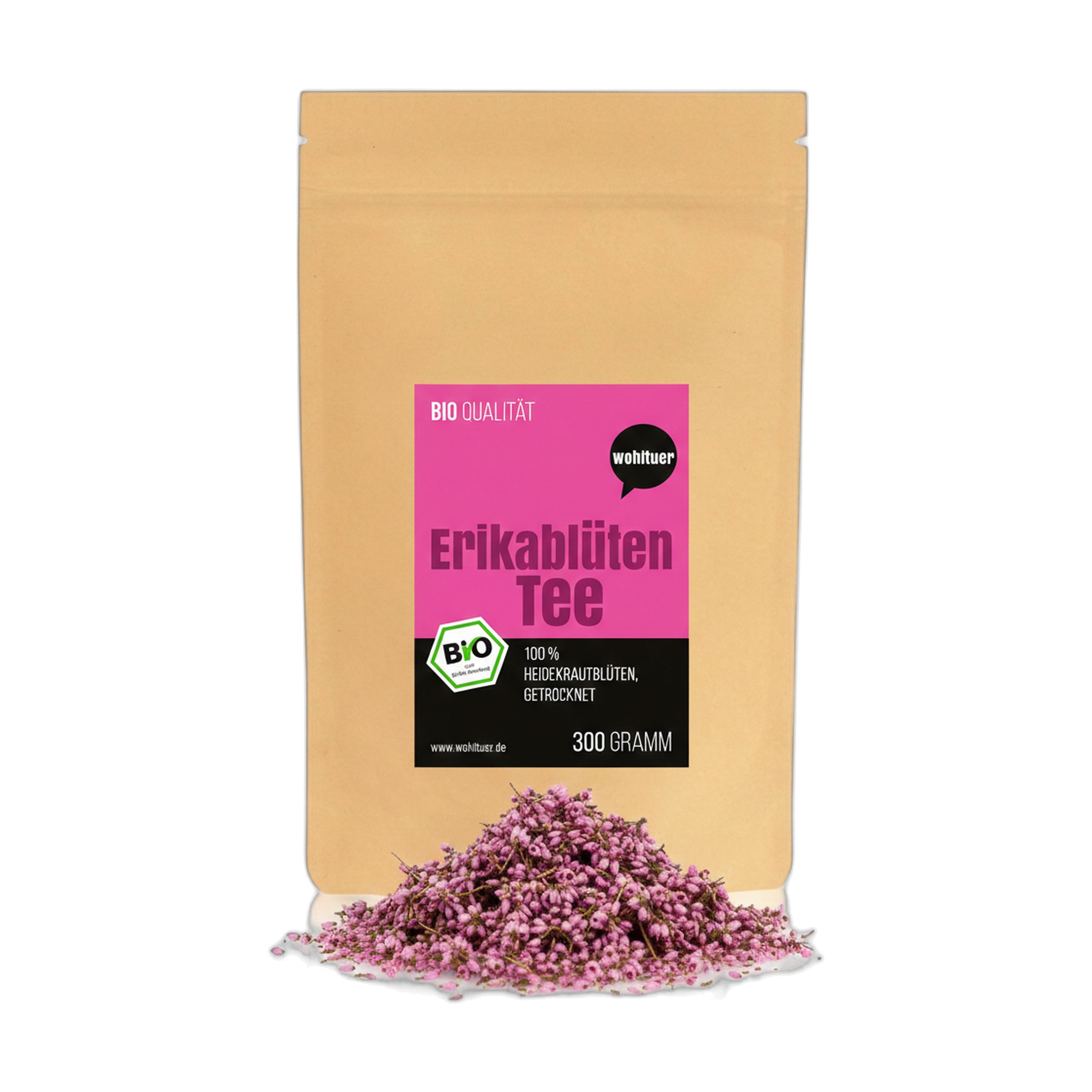 Wohltuer Bio Erikablüten Tee gerebelt 300 g