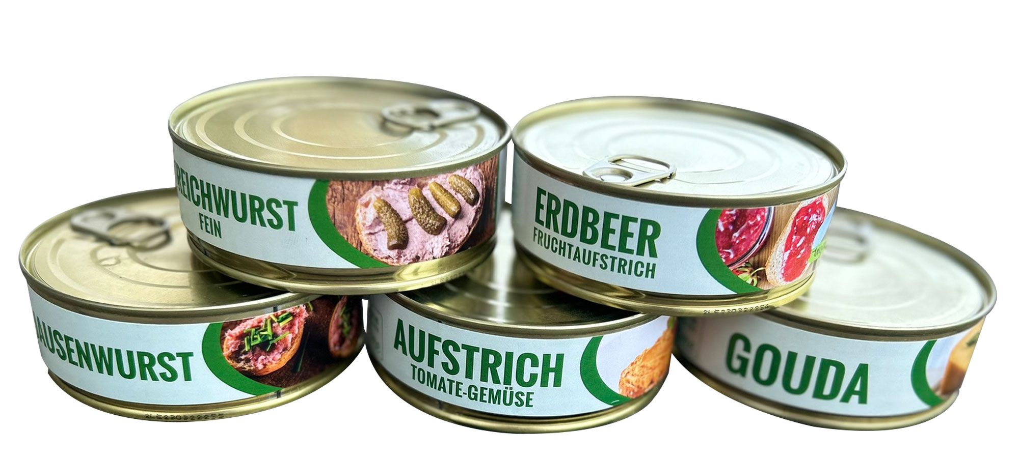 Lunchtime - Kostprobenset – lange haltbare Aufstriche 1000 g