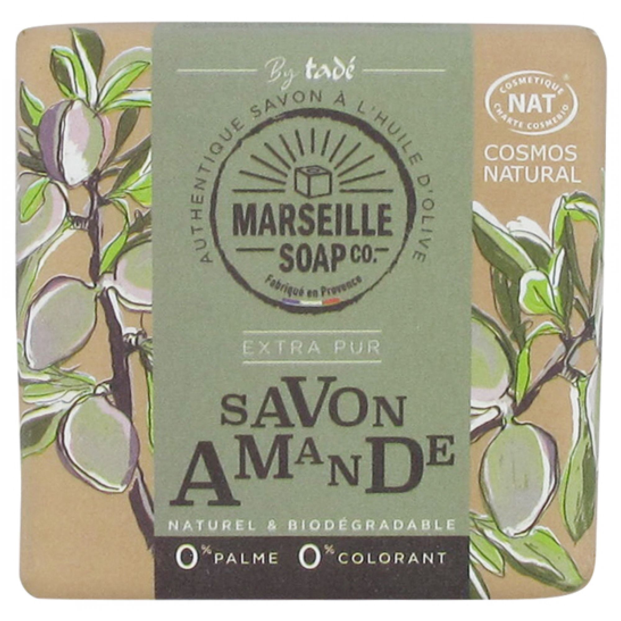 Tadé Mandel-Marseille-Seife 6,7x2,5x6,5 cm