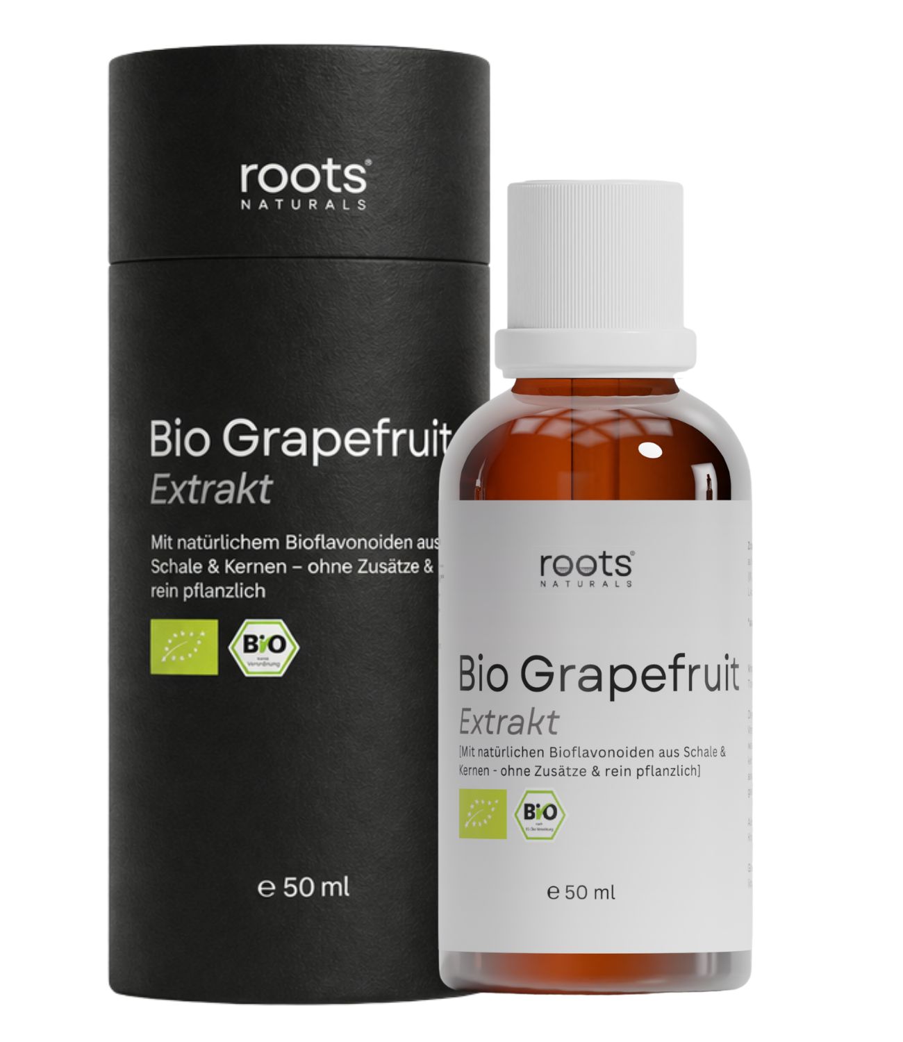 Grapefruitkernextrakt BIO von roots Naturals® 50 ml Tropfen