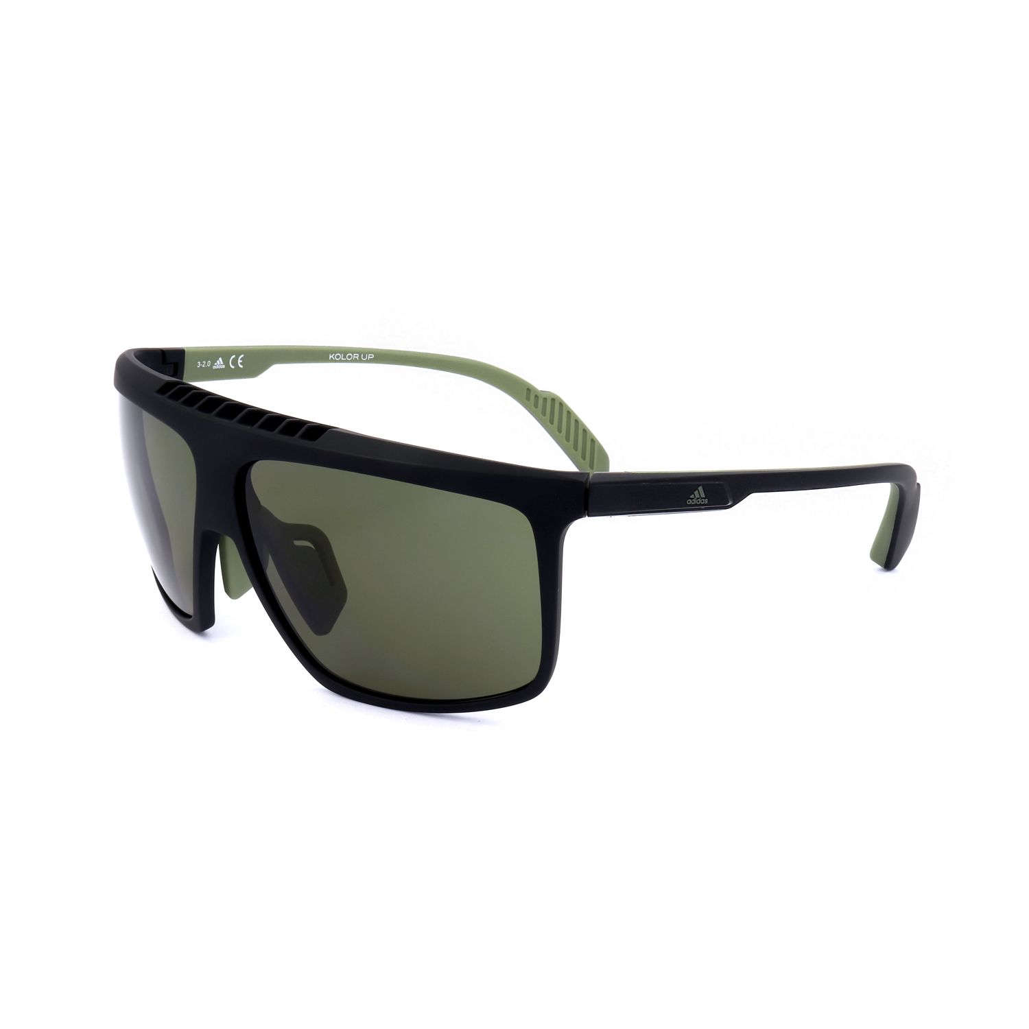 Adidas occhiali da sole uomo SP0032-H black green