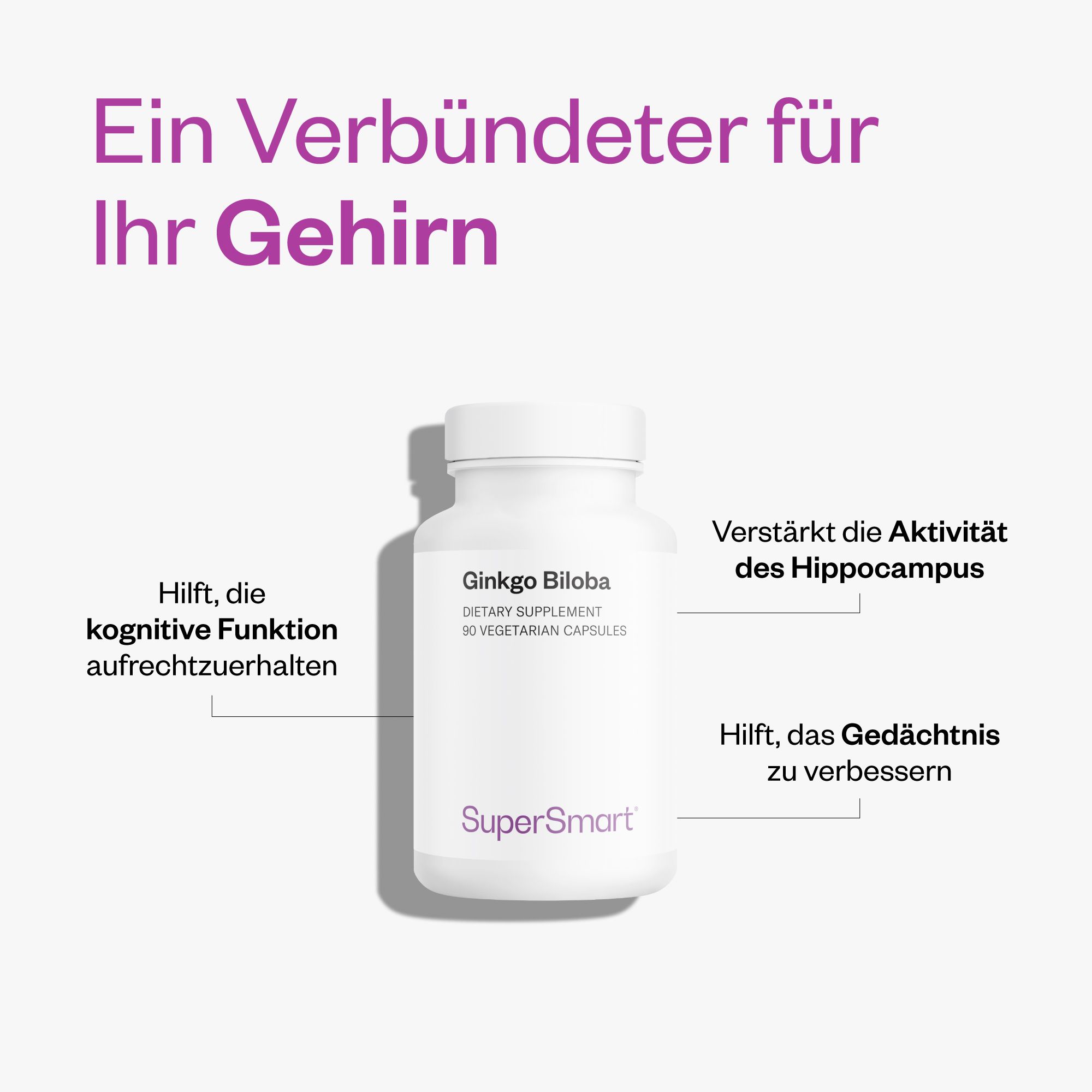 Ginkgo biloba - SuperSmart