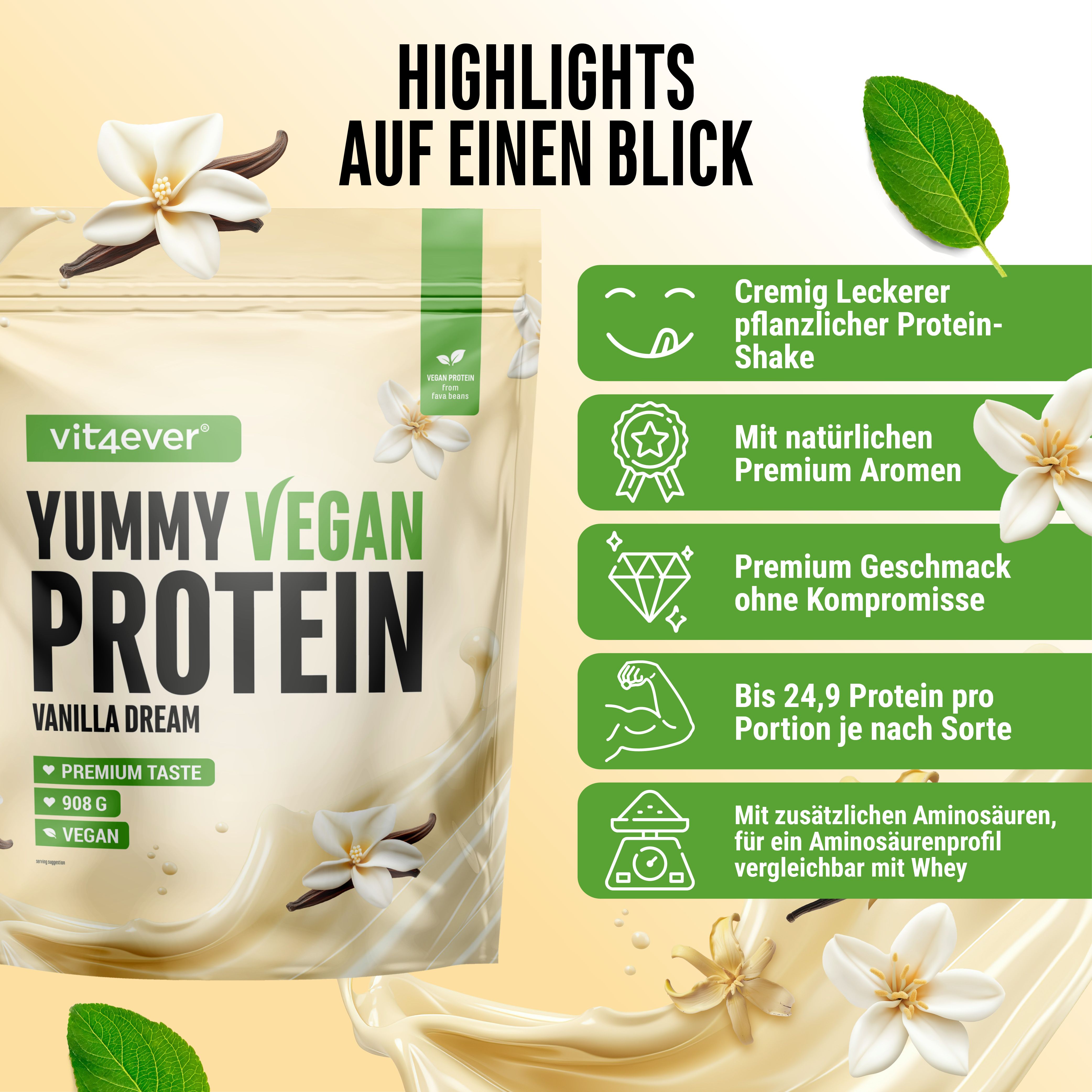 vit4ever Yummy Vegan Protein